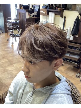 ヘアーリゾート トリップ(Hair Resort Trip) メンズショート/ミルクティーベージュ/10代\20代/30代/カッコイ