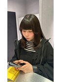 顔まわりカット/ザクザクレイヤー/顔まわりカット
