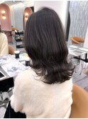 ★髪質改善縮毛矯正レイヤーカット顔周り前髪韓国