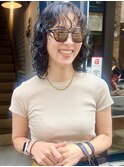 阿部ハードパーマウルフお洒落雰囲気パーマ時短セット♪