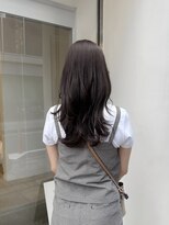 ソア(soa)&nbsp;レイヤーカット/オリーブグレージュ/枚方美容室/大阪美容室