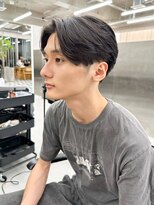 ノエ(noe)&nbsp;サーフカール/スパイキーショート/ブルーブラック/栄c23