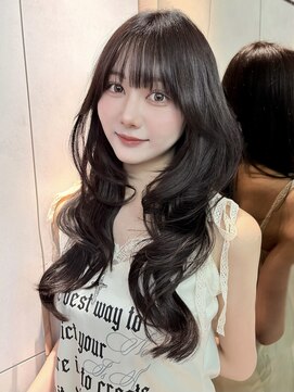 グロー オオミヤ アネックス 大宮(GLROW OMIYA ANNEX) ブリーチなし　透明感カラー　レイヤーカット　フォワード巻き