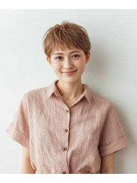 バグズ ヘアデザイン 桔梗が丘店(Baguz HAIR DESIGN) 大人可愛いナチュラルショート