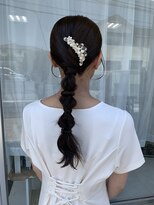 ヘアールーム ミルゥ(hair room MILOU)&nbsp;すっきりタイトアレンジ