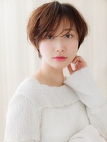 カバーヘア ブリス 戸田公園西口店(COVER HAIR bliss) □ココアグレージュ抜け感ショートマッシュ809戸田公園20代30代