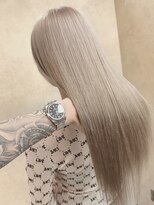 サニー 渋谷(SUNNY) ミルクティーベージュ、ハイライト、バレイヤージュ、ハイトーン