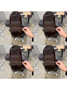  #髪質改善#縮毛矯正#美髪矯正#レイヤーカット#白髪ぼかし