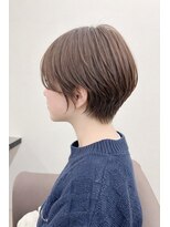 ブラウン(Brown) ショートボブ
