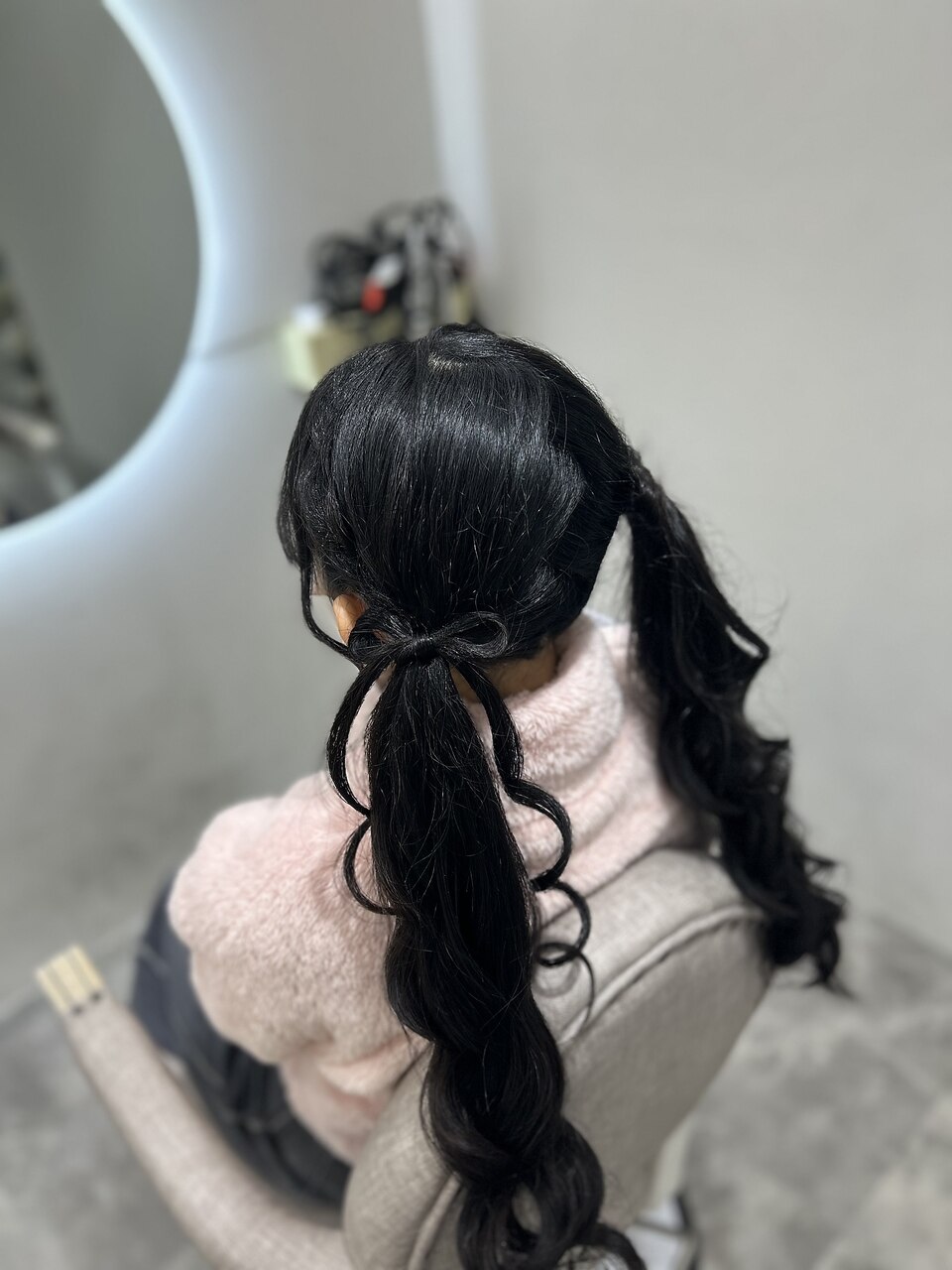 編み上げハーフツイン/心斎橋ヘアセット：L276302714｜クラン 東心斎橋