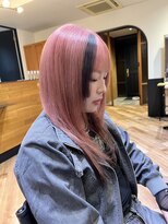 ロク ヘアー(LOC HAIR)&nbsp;ペールピンク×ローライト