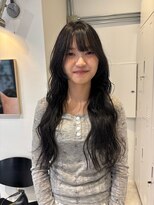 ローレンジウ(LOREN JU) 着物ヘア/ダークアッシュ/ミディアムレイヤーカット/名古屋名駅
