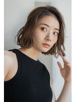 エインアンリー 明治神宮前(AIN.ANLY.)&nbsp;ボブパーマ、ボブパーマゆるめ、ニュアンスパーマ、毛先パーマ