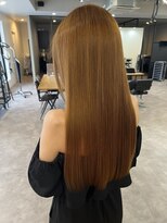 ナンバー(number+)&nbsp;ハニーベージュ×髪質改善ストレート