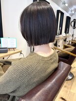 エミス バイ メルト 吉祥寺(emis by melt)&nbsp;【吉田】切りっぱなしボブアースカラーココアベージュ束感吉祥寺