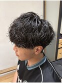【大宮men's】波巻きパーマ