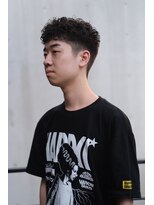 ブークル(boucle)&nbsp;フリンジカット　スペインカール　クロップショート