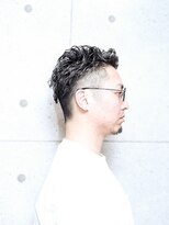 RATIE　HOMME【メンズサロン　栄　久屋大通】【ラティオム】&nbsp;"Ratie"くせ毛風パーマトラッドツーブロック【久屋大通/栄】