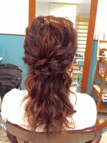 ロカット サロン(Roquat Salon)&nbsp;ローポニーウェーブ仕上げ【ヘアセット/立川/立川南　浴衣　袴】