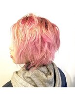 プランクスター(prankster)&nbsp;[prankster]サーモンピンクの前下がりグラデーションカラー