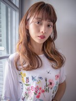 ソワン ド ブランシュ ライフ 八戸ノ里店(Soin de Blanche LIFE) ナチュラルウェーブヘアスタイル×ハイトーンカラー◎30代40代