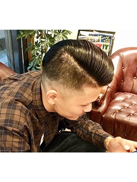 ヘアーズコレクショングッドクラブ(GOOD CLUB) ハードパートスタイル