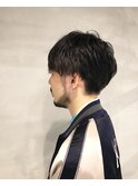 ヒゲでもOK!清潔感スタイル。