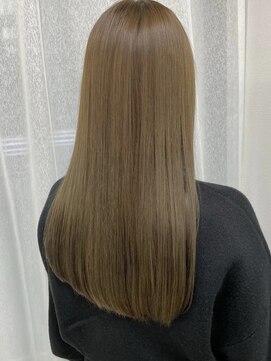 ルノン(LUNON) 【LUNON】髪質改善×セピアベージュ