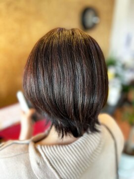 アークスヘアー 大人可愛い☆ひし形ショート☆ツヤ髪☆似合わせカット