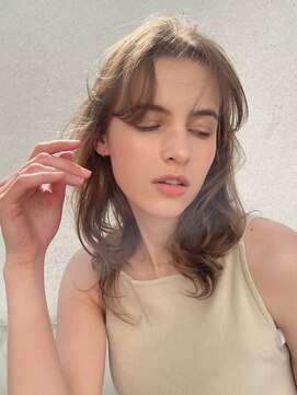 トリコ ショップアンドヘアサロン(tricot shop hair salon) 20代30代小顔レイヤー/大人レイヤーバング