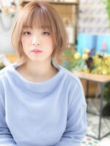 カバーヘア ブリス 志木南口駅前店(COVER HAIR bliss)&nbsp;シアーベージュで外国人風*小顔くびれミディa志木10代20代30代