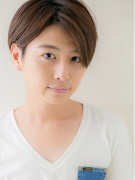 モッズヘアメン 名護大東店(mod's hair men) 長めバングと好感度サラ髪マッシュルームヘアf名護大東