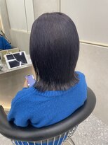 ロンド マーレ 天神大名店(Lond mare) イメチェン/チェリーブラウン/フェミニン/ダークアッシュ/束感