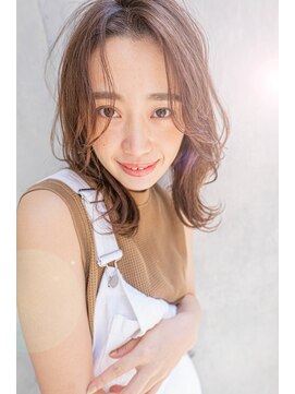 レゴ(REGO) 大人ガーリー#ダークアッシュミディアムレイヤーカット