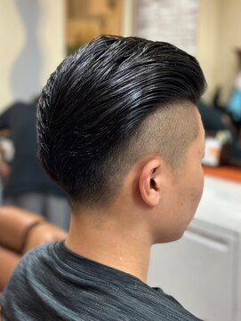 アポロカットステージ 相模大野店 アップバング/ツーブロックマッシュ<理容室>[メンズ/相模大野]