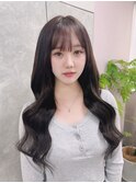 #プルエクステ#韓国風#ヨシンモリ#ダークブラウン#10代#20代