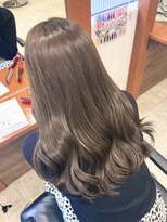 シエル 難波店(CIEL)&nbsp;【ブリーチなしグレージュ】＃ブリーチなしダブルカラー