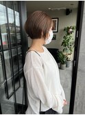 大人可愛い!ミニボブ
