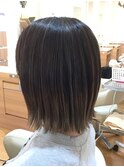 伸ばしかけでも安心『グラデーションカラー』/切りっぱなしボブ