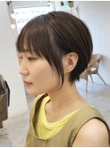 ☆ショートイメチェン前髪こなれミディアンブレラカラー［船橋]