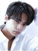 ニュアンスパーマ　メンズパーマ　カルマパーマ　韓国ヘア