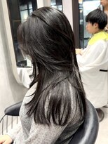 シティ(CITY) かきあげ前髪 レイヤーカット 色気レイヤー 表参道