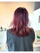 アスラン(ASLAN)&nbsp;【aslan】ピンクラベンダー/暖色カラー/レイヤースタイル