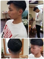 クリア 美容室&nbsp;七三分けフェードカット☆