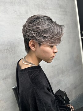 ネクスト 静岡店(NEXT) MEN'S HAIR/ダークアッシュ/ニュアンスパーマ/韓国マッシュ