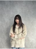 初ブリーチでできる艶髪カラー