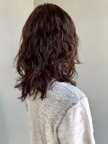 ナカオコアフュール(NAKAO COIFFURE)&nbsp;ミディアム ニュアンスパーマ レイヤーカット 束感