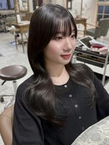 セライロ 千葉(celilo)&nbsp;髪質改善 ダークカラー ロングレイヤー 【momoka】