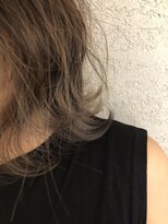 ヘアサロン アティリー(Hair Salon Attirer)&nbsp;西梅田/ボブ/グレーベージュ/白髪ぼかし/ハイライト/ベージュ