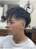 ツイストパーマ【町田/理容室/床屋/顔剃り/シェービング】